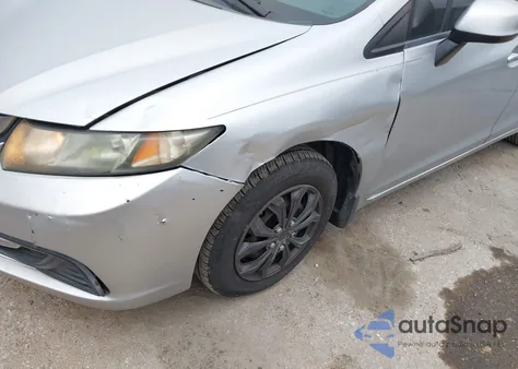 2013 Honda Civic Lx from USA, damaged, VIN 2HGFB2F54DH501950